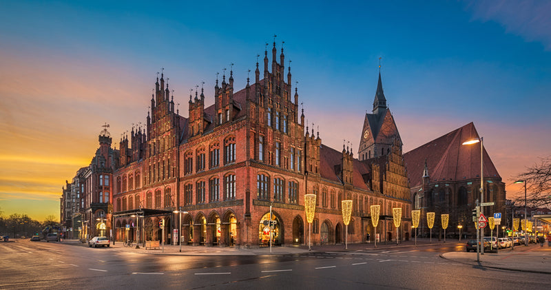 Antiga prefeitura (Altes Rathaus) em Hannover
